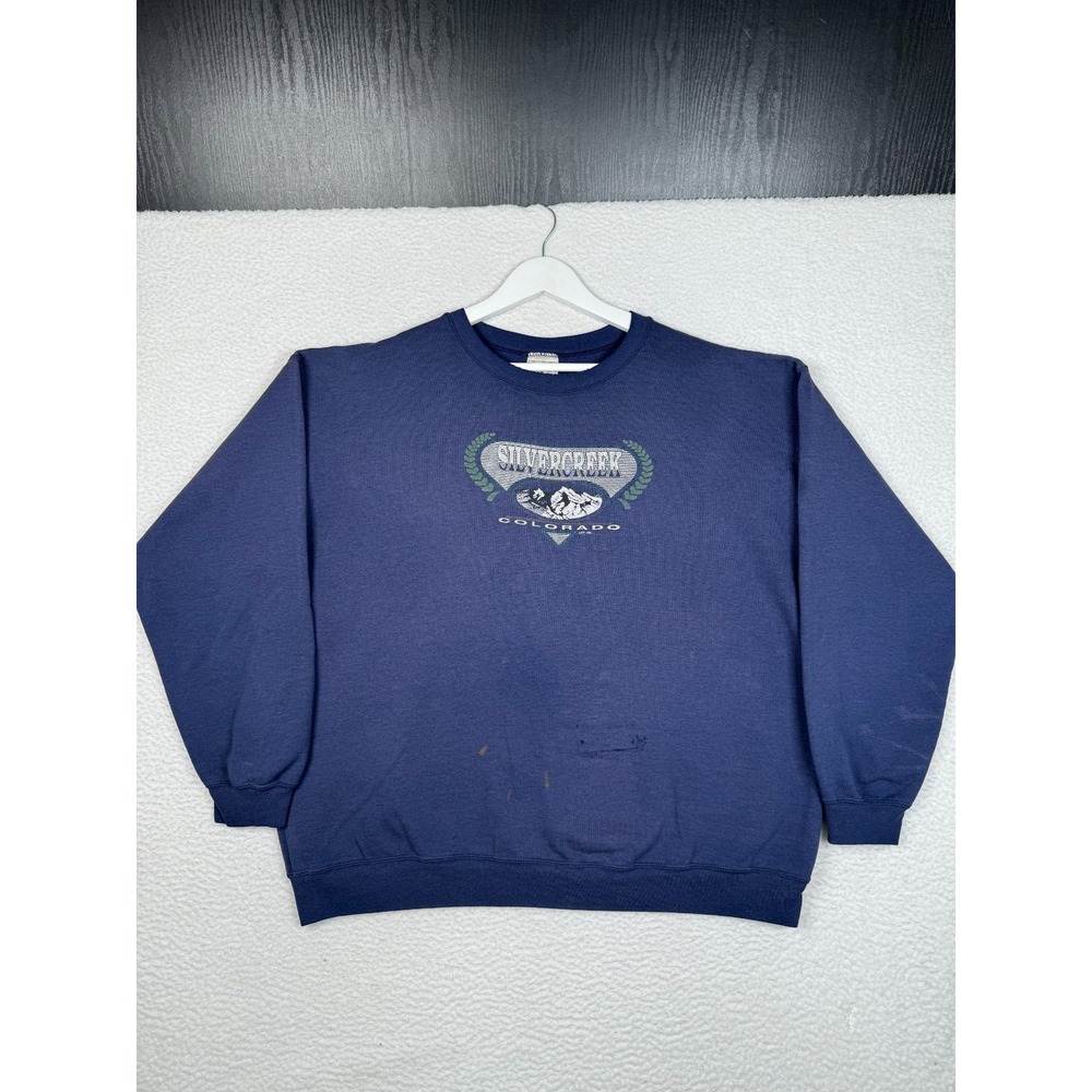 + Vintage 90s Colorado Silvercreek Sweatshirt ALORE - XXL Fits XL
